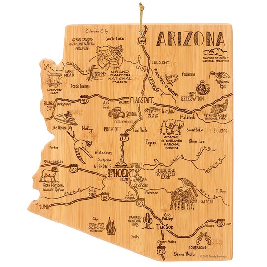 Destination Arizona Cutting Board, 13-1/2" x 11-3/4" banner