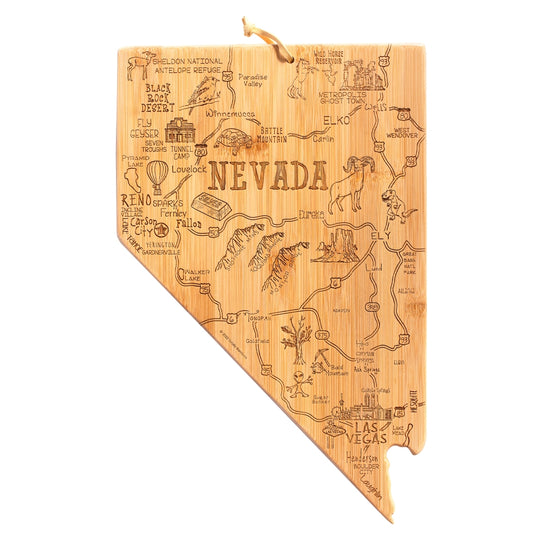 Destination Nevada Cutting Board, 10" x 15-1/2" banner
