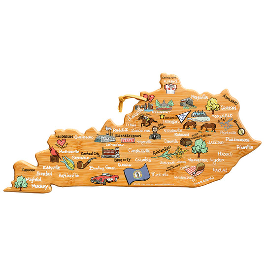Kentucky Cutting Board with Artwork by Fish Kiss™ banner